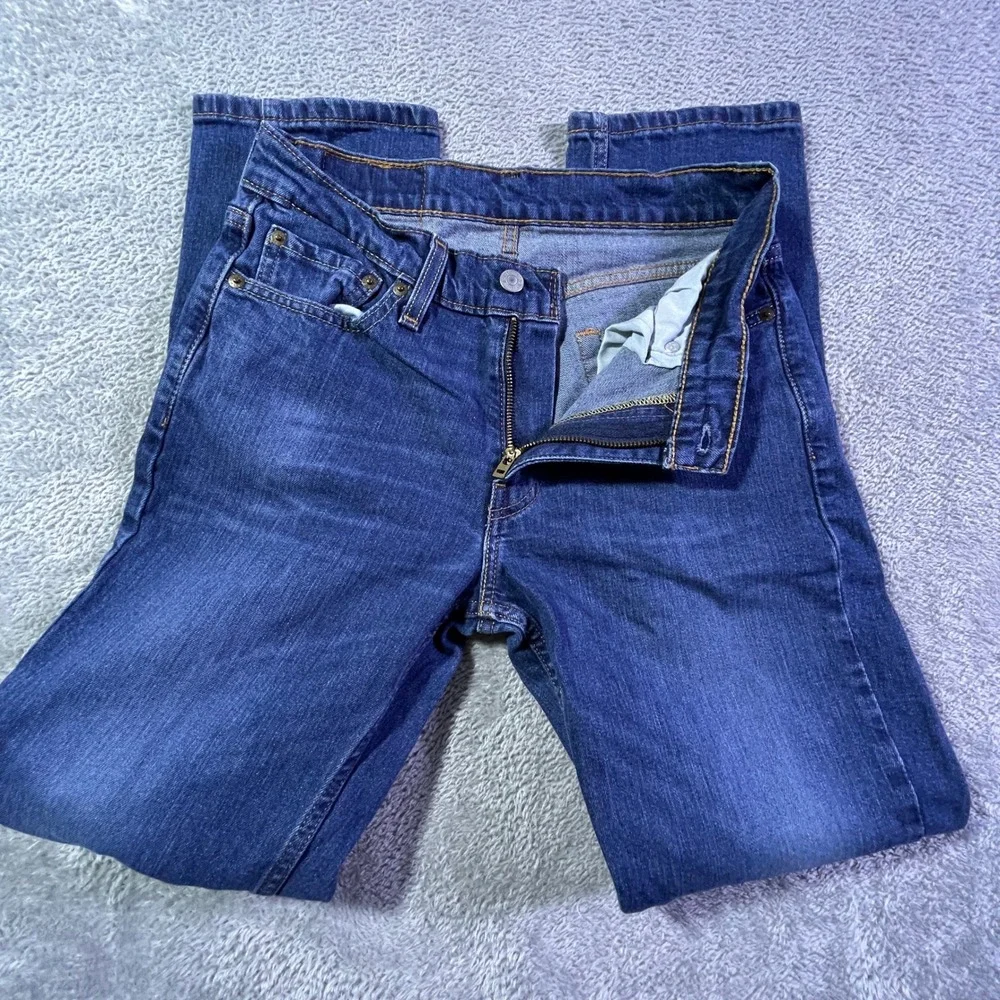 Levi's 511 Slim Fit Jeans Men's‎ W29 L30 Dark Wash Denim Everyday Casual Outdoor